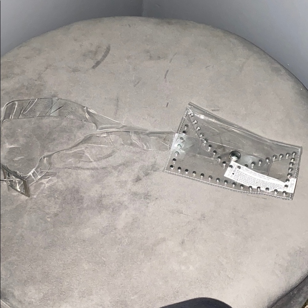Clear fanny pack